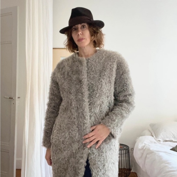 Mohair fur coat - Picture 4 of 6